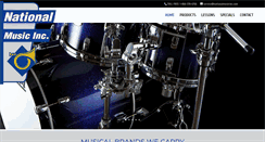 Desktop Screenshot of nationalmusicinc.com